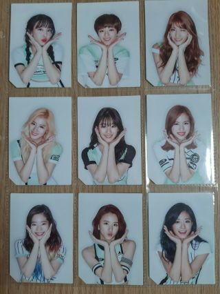 Twice Official Photocard Page Two Complete Set Pink Ver