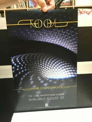 Tool Fear Inoculum - Promotional Poster Rare