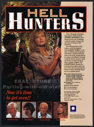 Hell Hunters_original 1988 Trade Print Ad Promo_maud Adams_candice Daly