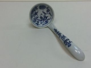 Vintage Blue Danube Japan - Soup Ladle Tureen Blue Onion