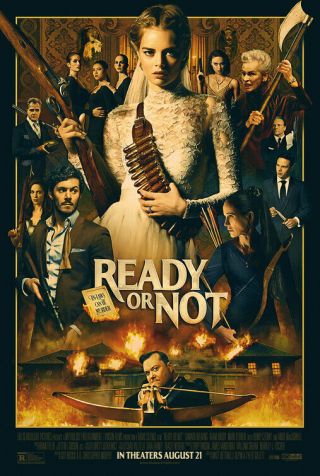 Ready Or Not Double Sided Movie Poster 27x40