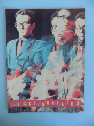 Elvis Costello & The Attractions 1982 Tour Program