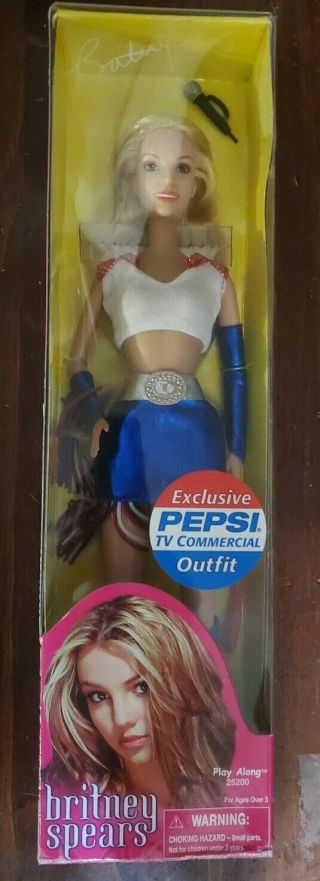 Rare Britney Spears Exclusive Pepsi Tv Commercial Outfit Doll | 2001