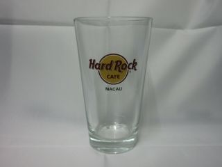 Hard Rock Cafe Macau Pint Glass