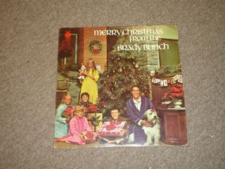 Merry Christmas From The Brady Bunch 33 Rpm Record Album