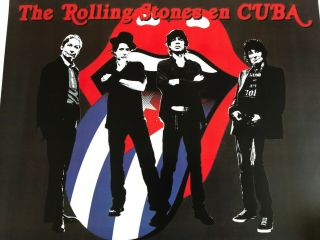THE ROLLING STONES POSTER CONCERT IN CUBA MARCH 25/2016 3