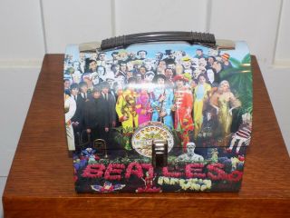Beatles Dome Top Sgt Pepper Metal Lunchbox