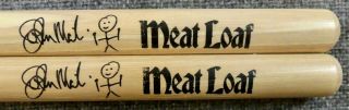 Meatloaf John Miceli Signature Tour Drumsticks Rare