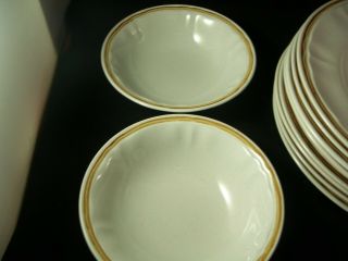 Berries N Cream Americana Hearthside Stoneware Japan Plates & bowls - Set of 10 3