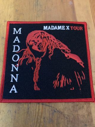 Madonna Madame X Tour Patch Pop Up Shop