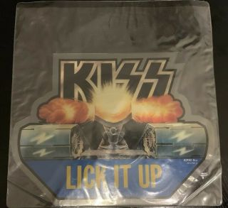 Kiss Lick It Up Vinyl Picture Disc 7” 1983
