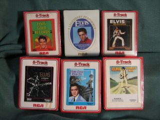 Elvis Presley Rca 8 Track Tapes 6 Gold Legendary How Great Madison Vegas