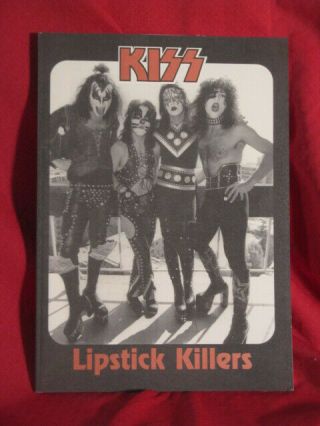 Kiss Lipstick Killers 1972 - 1997 Limited Edition Uk Photo Book Scarce Rare