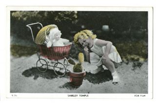Shirley Temple Vint With Pram 1930 