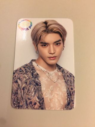 Nct127 Taeyong Official Photocard 1st Fan Meeting Welcome To Our Playground