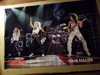 Van Halen In Concert Poster