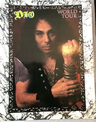 Ronnie James Dio Tour Book Sacred Heart