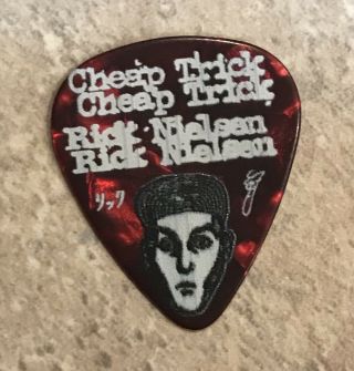 Rick Nielsen Trick Stage Custom Tour Guitar Pick Pic Rock Hof