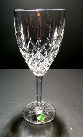 Vintage Waterford Crystal Araglin (1985 -) Water Goblet 7 7/8 " Ireland