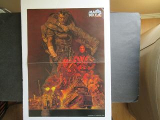 Mad Max 2 (mel Gibson) Mini Movie Promo Poster Ad - 1981