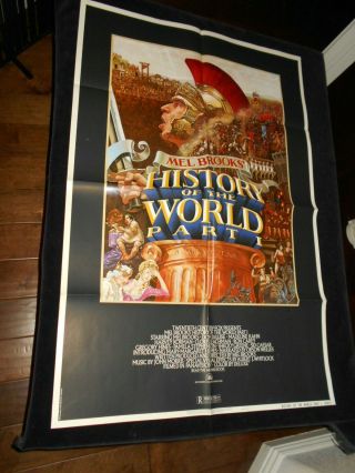History Of The World Part I One Sheet Poster Mel Brooks