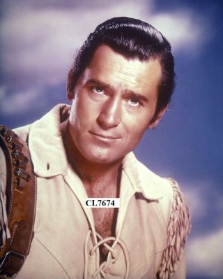 Clint Walker In A Publicity Portrait For The Television Series 