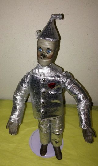 Wizard Of Oz Tin Man Porcelain Doll - 10 "