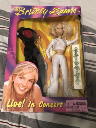 Britney Spears Rare Concert Doll Oops Era 2000 Britney Brands