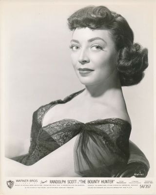 Marie Windsor 1952 Warner Bros 8 X 10 Sexy Glamour Press Photo Vv