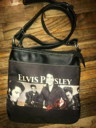 Elvis Presley Evening Handbag Picture Purse By Aliz International