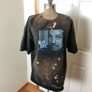Billy Joel Tour T - Shirt | Graphic Bleached Shirt
