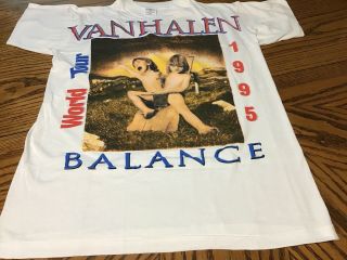 Van Halen T Shirt Sz L 1995 Tour