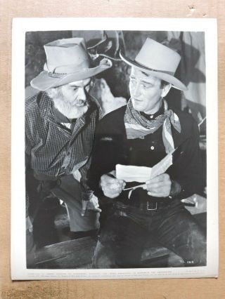 John Wayne With Gabby Hayes Western Photo 1944 Tall In The Saddle