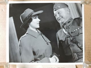 Jane Wyatt With George Cleveland Photo By Kahle 1942 Army Surgeon