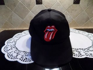 Vintage Rolling Stones Voodoo Lounge 1994 Black Snapback Hat/cap