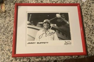 Jimmy Buffett Framed Autograph