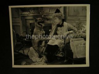 1932 Mitzi Green Little Orphan Annie Vintage Movie Photo W/credit 603b
