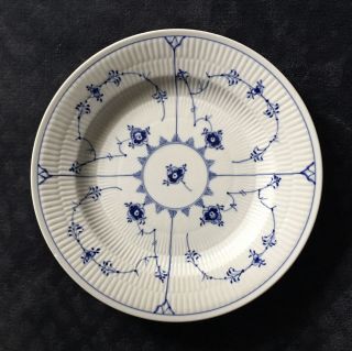 Royal Copenhagen Plain Blue Fluted Deep Dinner Plate 1/175