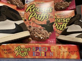 Travis Scott Reeses Puffs Cereal Box Astroworld Cactus Jack Special Edition 2