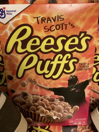 Travis Scott Reeses Puffs Cereal Box Astroworld Cactus Jack Special Edition 3