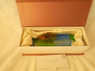 Tittot Crystal Glass Landscape Tray National Palace Museum 4