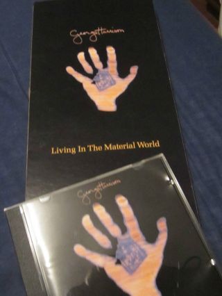 George Harrison Long Box,  Cd Living In The Material World 1991 Longbox 1st Issue