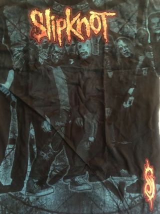 Slipknot All Hope Is Gone All Over Print Mens Black Large T - Shirt