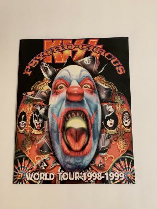 Kiss Psycho - Circus World Tour 1998 - 1999 Program Book