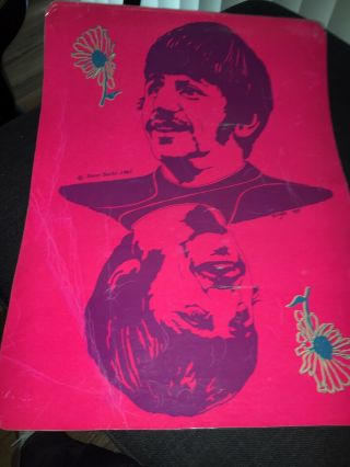 1967 Psychedelic Ringo Starr Poster Steve Sachs/gabe