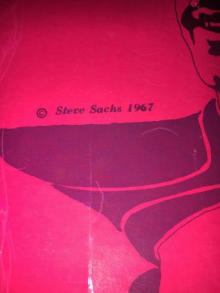 1967 Psychedelic Ringo Starr Poster Steve Sachs/Gabe 2