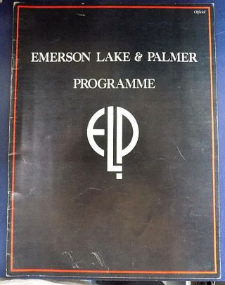 Emerson,  Lake & Palmer Official North American Tour 1977 Programme
