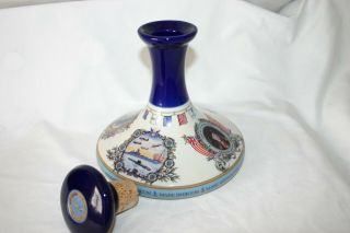 Pusser ' s Staffordshire Porcelain U.  S.  Navy & Marine Corp Decanter 7