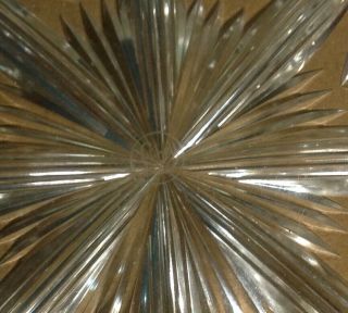 LIBBEY American Brilliant ABP Cut Glass GEM Pattern 9” Cut Glass Bowl,  Libby St 2