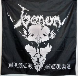 VENOM Black Metal HUGE 4X4 fabric banner poster flag album heavy metal band 2